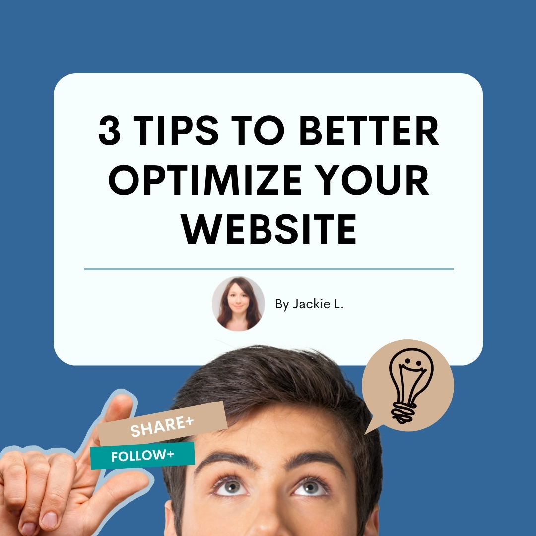 3 Tips to Optimize Your Website - Houston Web Design